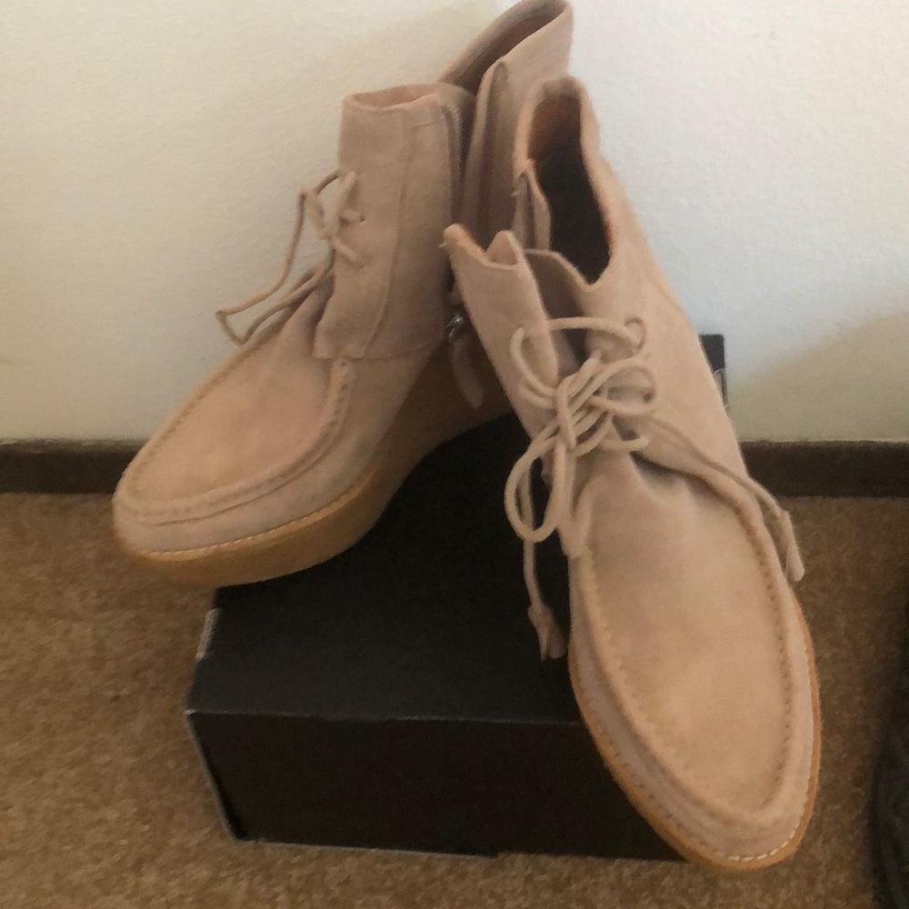 Derek Lam 10 Crosby wedge booties